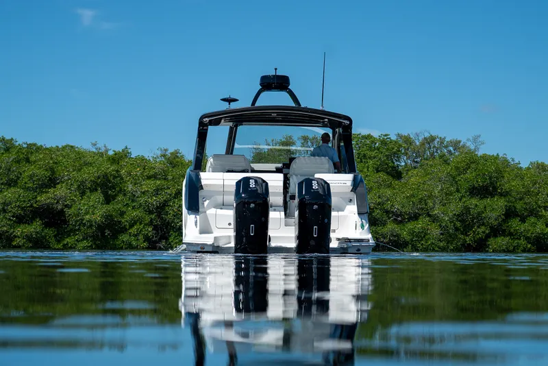 Slide: The Image of Sea Ray Sundancer 370 Outboard 2026 - 45