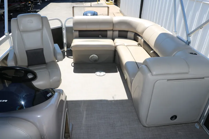 Slide: The Image of Tracker Party Barge 20 Dlx 2021 - 20