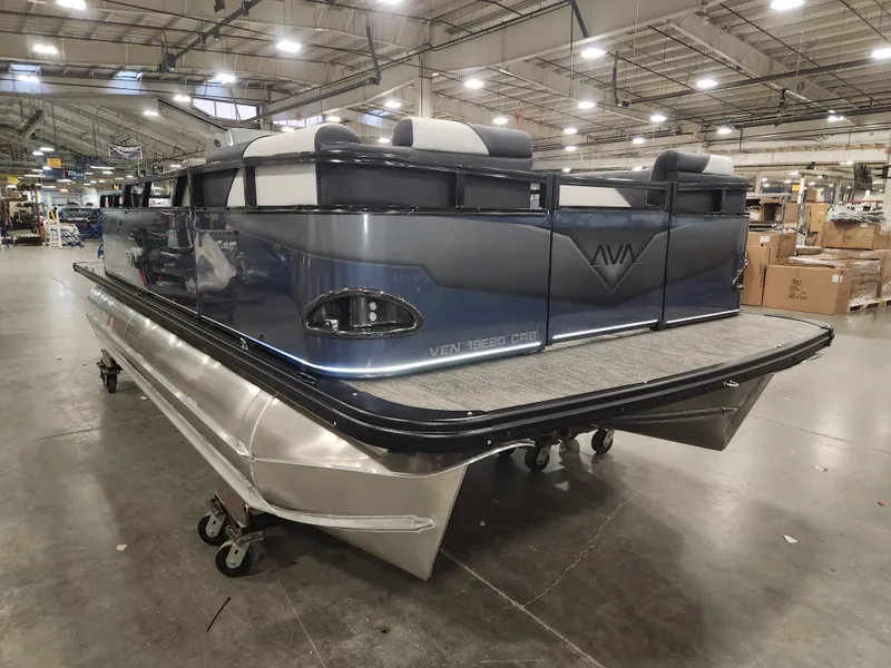 Slide: The Image of Avalon Venture Cruise Rear Bench - 19 FT 2026 - 4