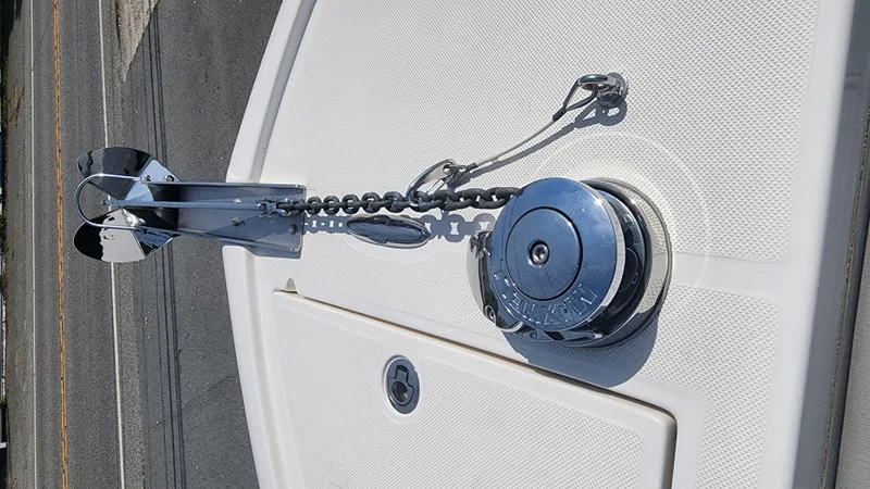 Slide: The Image of 2023 Sea Born SX239 Offshore boat anchor and windlass system. - 32