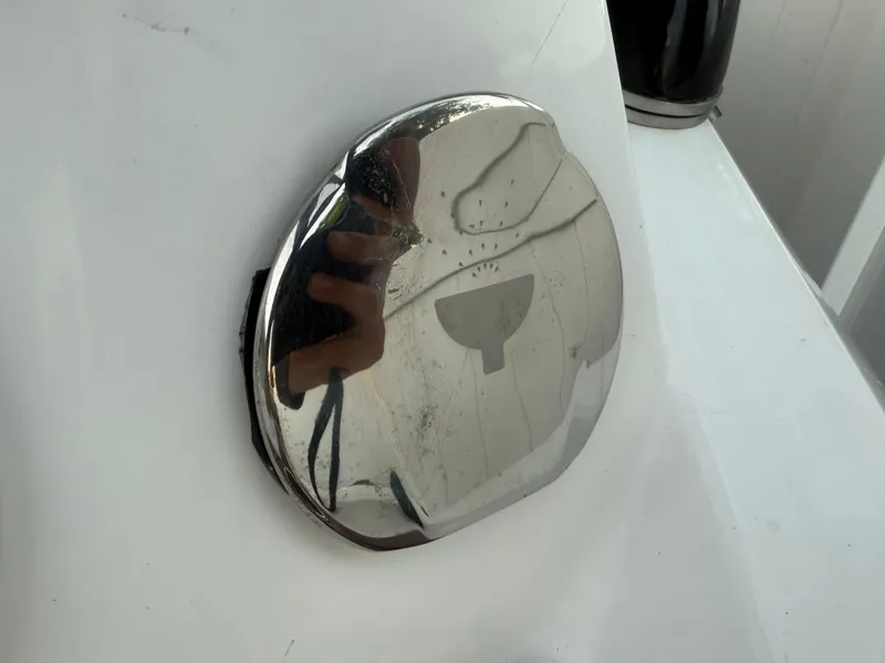 Slide: The Image of Chrome detail on 2013 Regal 2500 Bowrider boat. - 20