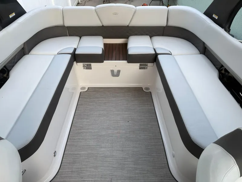 Slide: The Image of 2013 Regal 2500 Bowrider interior with spacious seating and modern design. - 21