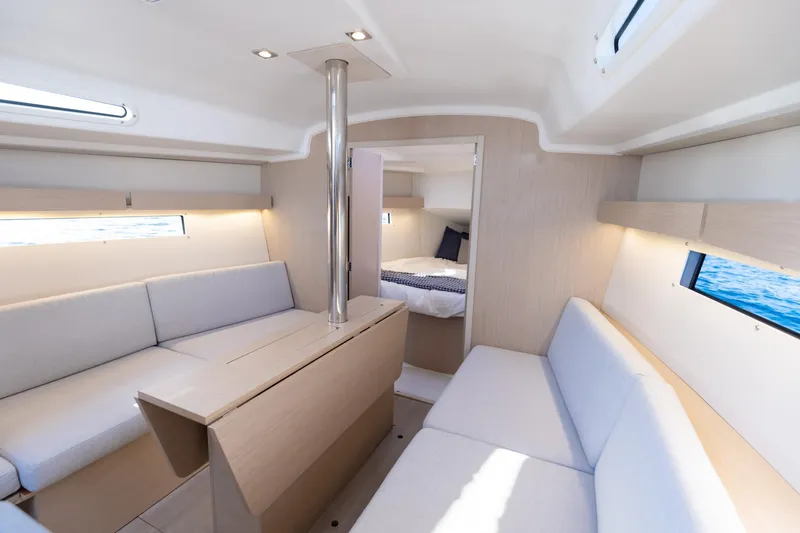 Slide: The Image of Interior of the 2026 Beneteau Oceanis 34.1 yacht. - 4