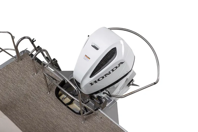 Slide: The Image of 2023 Premier 250 SunSation RE with Honda outboard motor. - 13