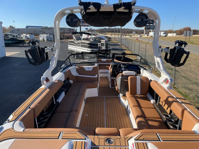 Slide: The Image of Interior view of a 2021 Nautique Super Air Nautique GS24 boat. - 3