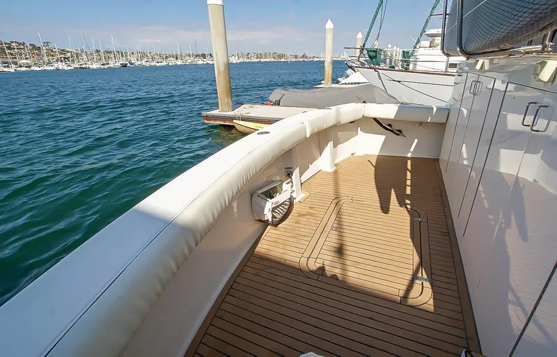 Slide: The Image of Hatteras Cockpit Motor Yacht 1993 - 96