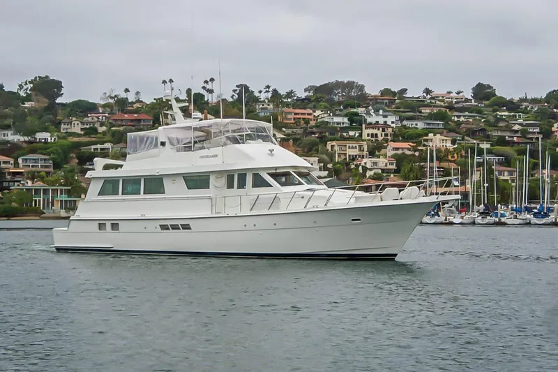 Slide: The Image of Hatteras Cockpit Motor Yacht 1993 - 57