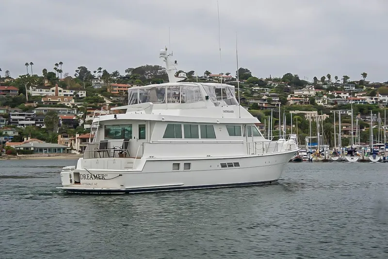 Slide: The Image of Hatteras Cockpit Motor Yacht 1993 - 58