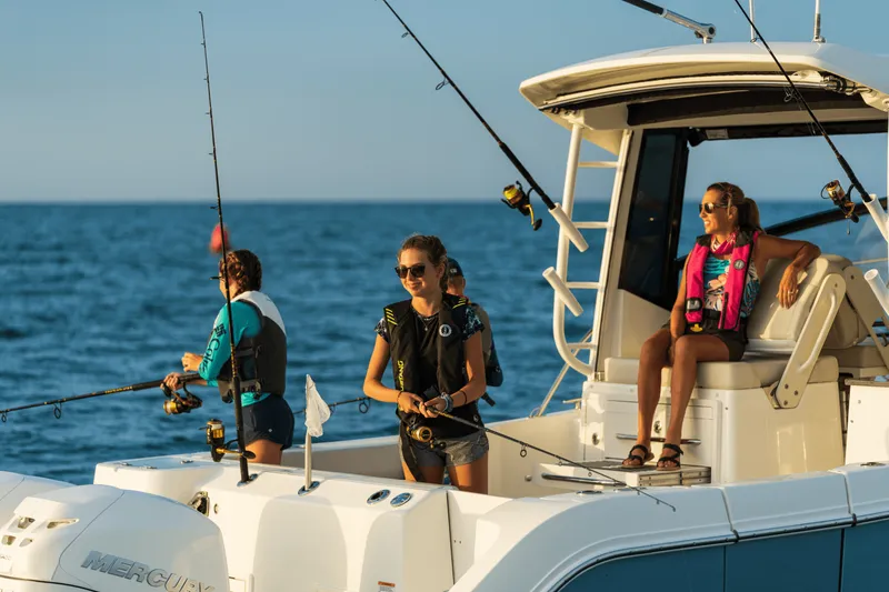 Slide: The Image of Boston Whaler 325 Conquest 2027 - 23