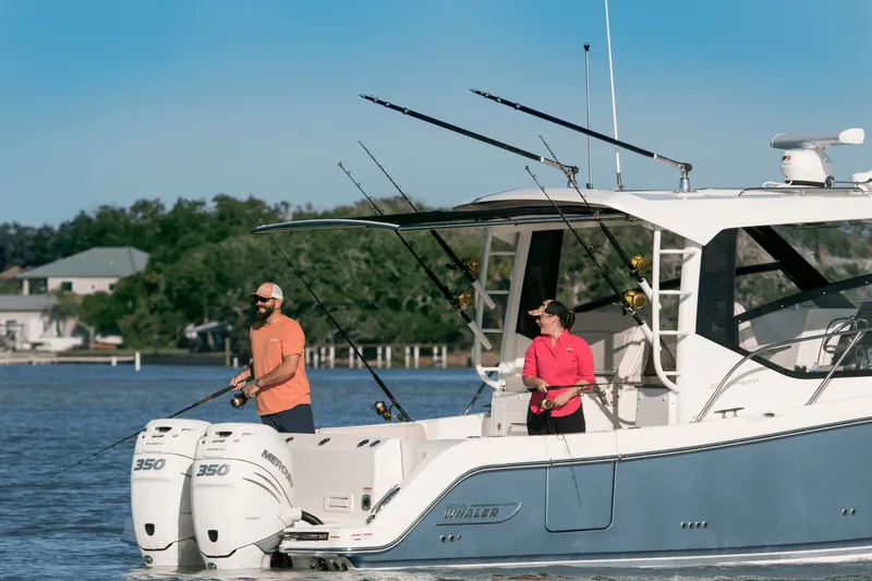 Slide: The Image of Boston Whaler 325 Conquest 2027 - 31