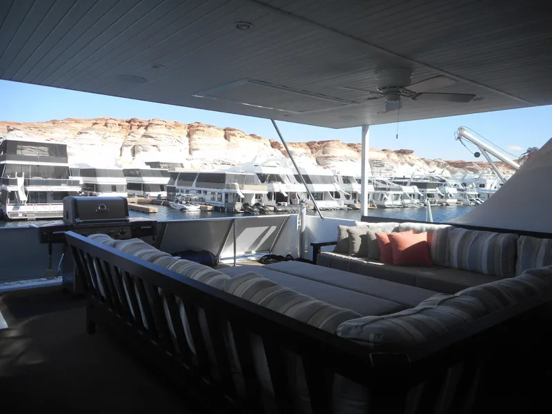 Slide: The Image of Luxurious Adonia Melody Share #12 houseboat with spacious deck and scenic views, 2021 model. - 48