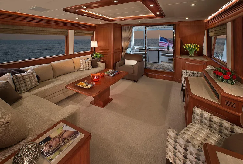 Slide: The Image of Salon looking aft - 19