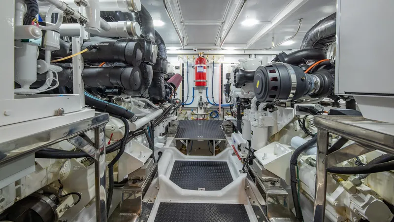 Slide: The Image of Engine room looking forward - 65