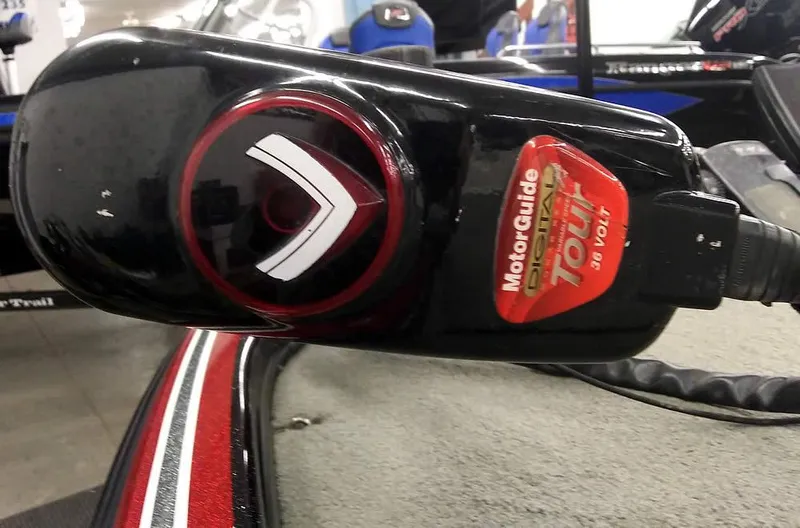 Slide: The Image of MotorGuide Tour 36 Volt control on Nitro Z-8 DC boat. - 11