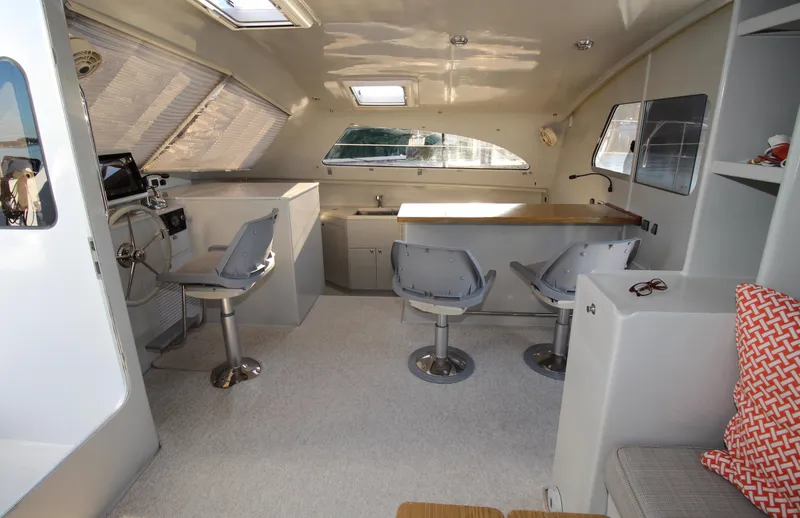 Slide: The Image of Bar top next to galley - 6