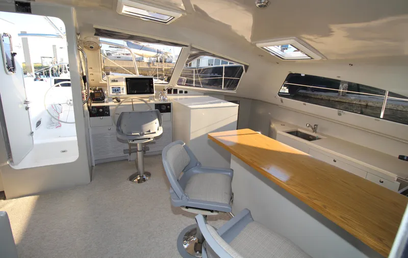 Slide: The Image of One step down to galley in stb. hull - 5