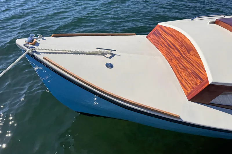 Slide: The Image of Custom Ninigret 22 OB Skiff 2025 - 24