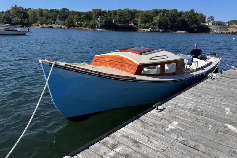 Slide: The Image of Custom Ninigret 22 OB Skiff 2025 - 42