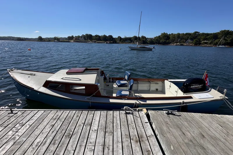 Slide: The Image of Custom Ninigret 22 OB Skiff 2025 - 41