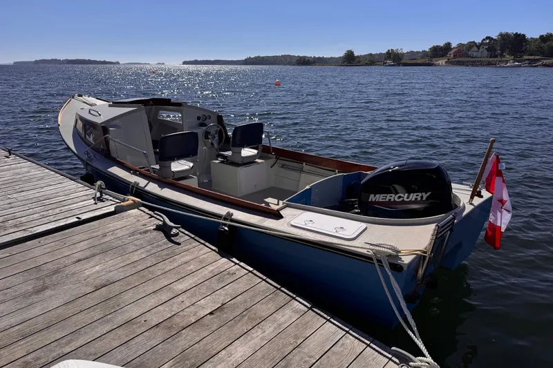 Slide: The Image of Custom Ninigret 22 OB Skiff 2025 - 20