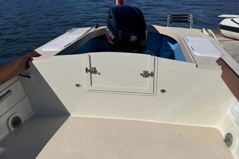 Slide: The Image of Custom Ninigret 22 OB Skiff 2025 - 29