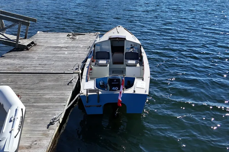 Slide: The Image of Custom Ninigret 22 OB Skiff 2025 - 4