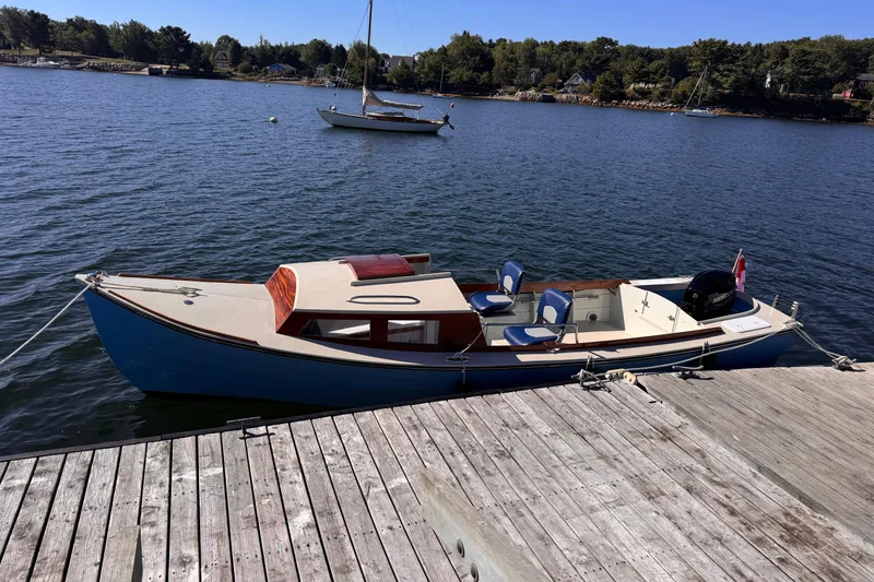 Slide: The Image of Custom Ninigret 22 OB Skiff 2025 - 17