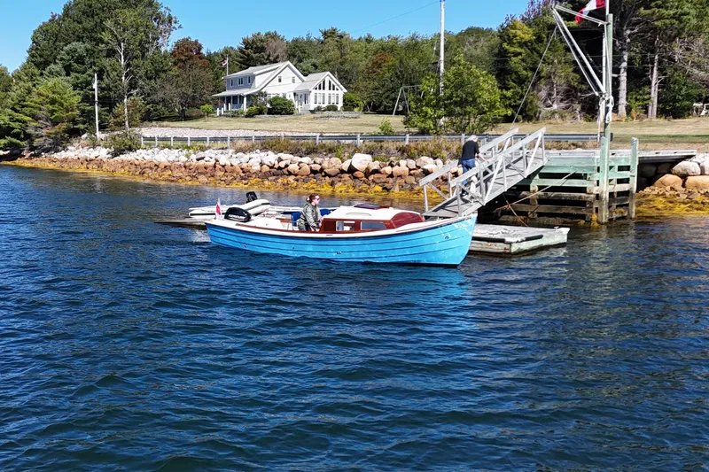 Slide: The Image of Custom Ninigret 22 OB Skiff 2025 - 7