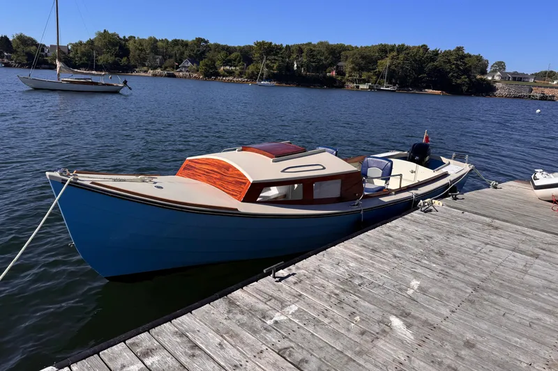 Slide: The Image of Custom Ninigret 22 OB Skiff 2025 - 18
