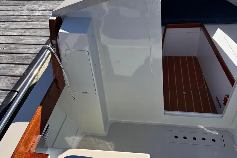 Slide: The Image of Custom Ninigret 22 OB Skiff 2025 - 39