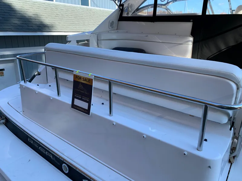 Slide: The Image of 2009 Regal 4460 boat for sale, rear view with seating area. - 11
