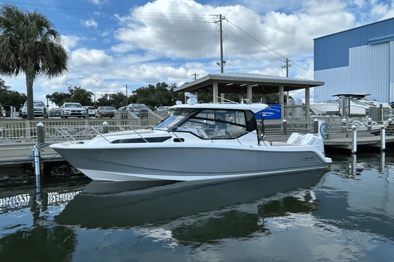 Slide: The Image of Boston Whaler 325 Conquest 2025 - 2
