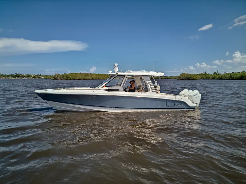 Slide: The Image of Boston Whaler 350 REALM 2025 - 2