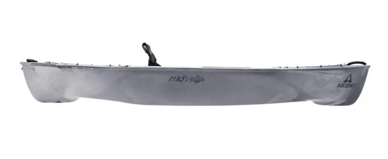 Slide: The Image of 2021 Ascend H10 Hybrid Sit-In kayak, side view. - 1