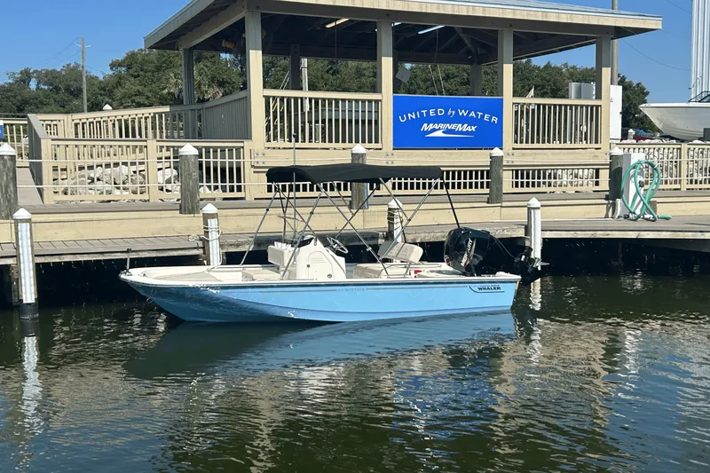 Slide: The Image of Boston Whaler 150 Montauk 2026 - 2