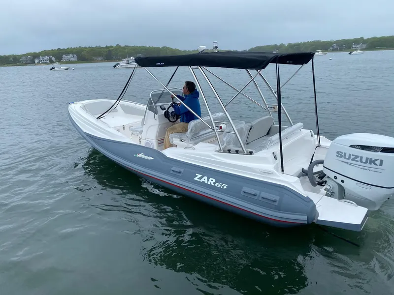 The Image of 2023 Zar Formenti Zar 65 boat docked, featuring sleek design and modern amenities. - 0
