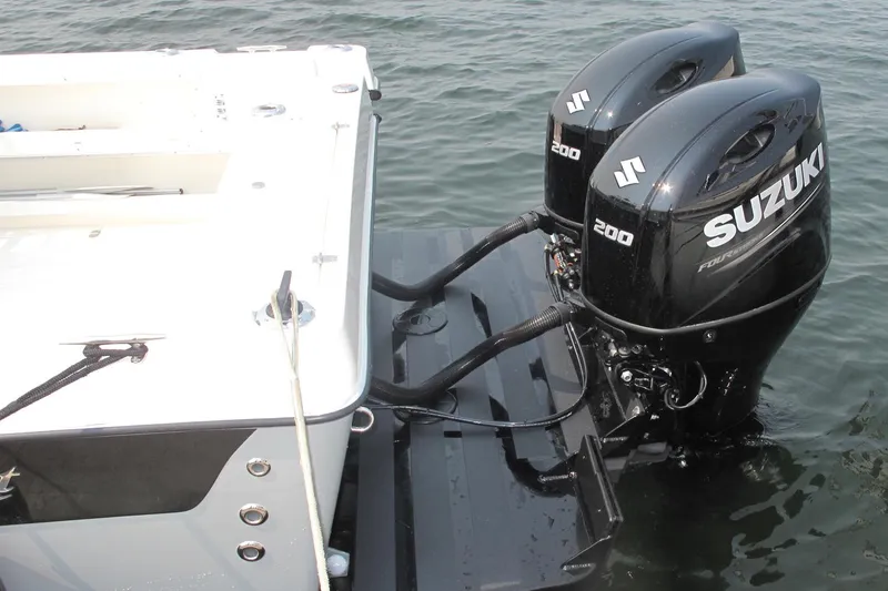 Slide: The Image of Twin Four-Stroke Outboard Motors - 3