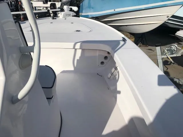 Slide: The Image of Interior view of a 2022 Piranha Alem F2000 boat. - 12