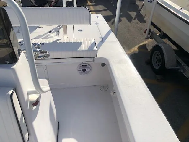 Slide: The Image of Interior of a 2022 Piranha Alem F2000 boat. - 17