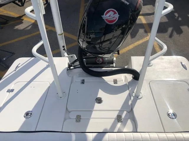 Slide: The Image of Piranha Alem F2000 boat 2022 with outboard motor. - 9