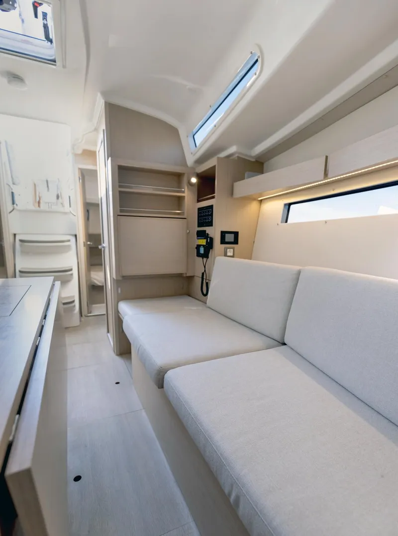 Slide: The Image of 2022 Beneteau Oceanis 34.1 - Port bench seat - 12