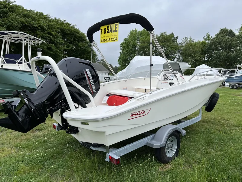 Slide: The Image of 2024 Boston Whaler 160 Super Sport boat for sale with Mercury engine. - 16