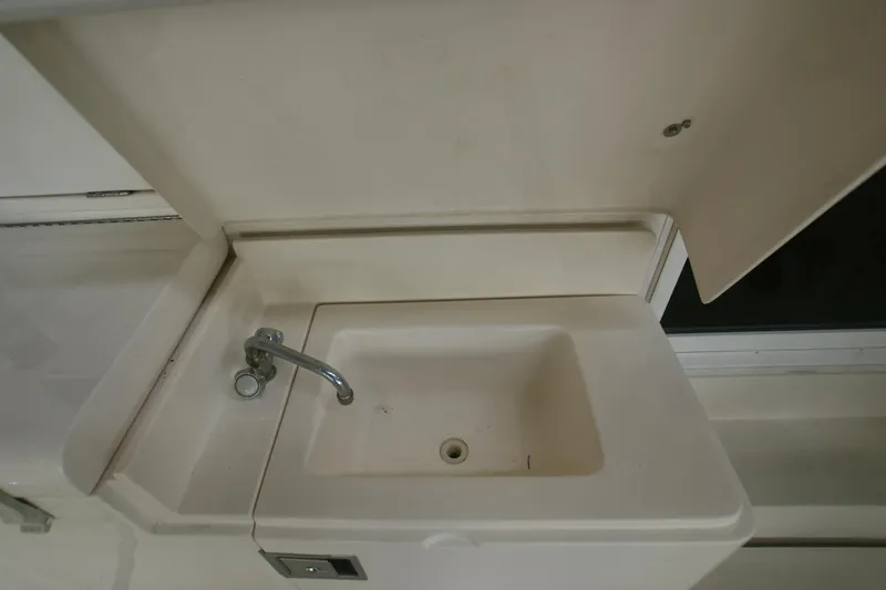 Slide: The Image of Sink on Riviera 48 Convertible yacht, year 2000. - 14