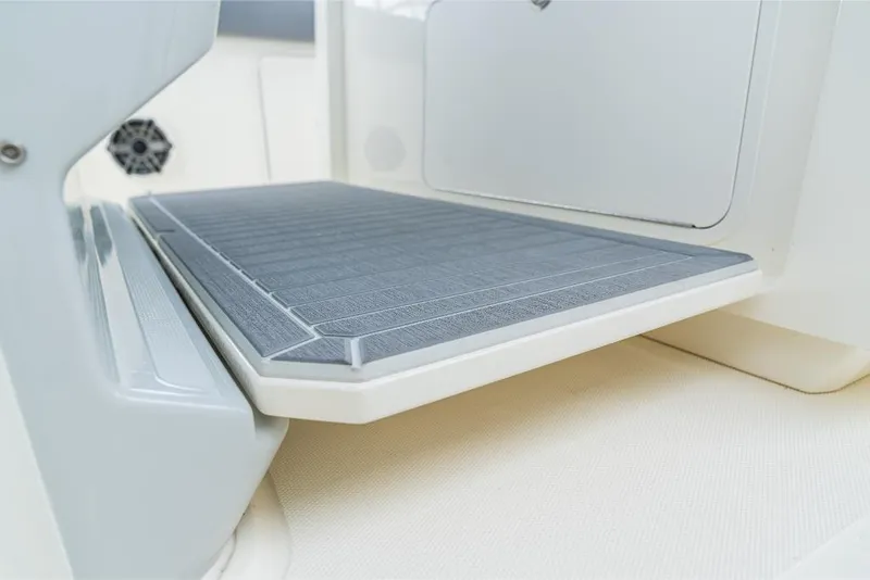 Slide: The Image of 2023 Boston Whaler 360 Outrage deck detail with non-slip surface. - 21