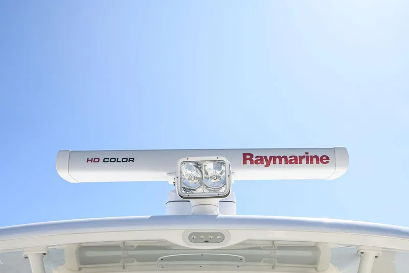 Slide: The Image of Raymarine HD Color radar on 2016 Boston Whaler 350 Outrage. - 33