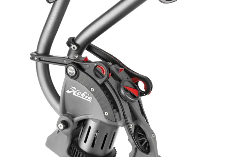 Slide: The Image of Hobie Mirage Pro Angler 12 with 360 Drive Technology, 2023 model close-up. - 13