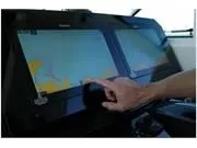 Slide: The Image of Touchscreen navigation system on 2024 Formula 380 Super Sport Crossover boat. - 13
