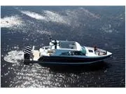 Slide: The Image of 2024 Formula 500 Super Sport Crossover cruising on a sunlit water surface. - 12