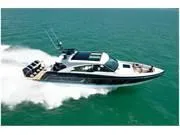 Slide: The Image of 2024 Formula 500 Super Sport Crossover cruising on open water. - 8