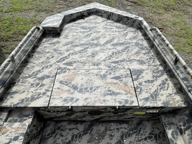 Slide: The Image of 2022 Havoc 1860 Dbst boat with camouflage pattern on deck. - 2